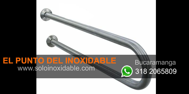 imagen de barra fija de acero inoxidable para discapacitados bogota