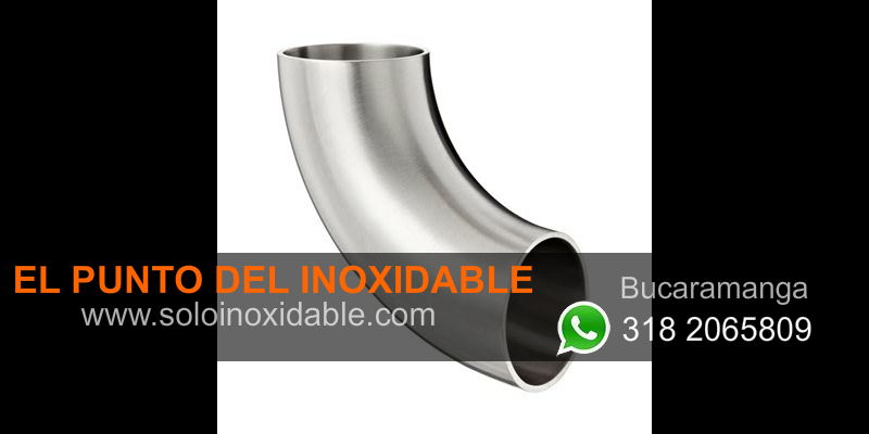 imagen de codos estructurales de acero inoxidable yopal