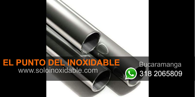 imagen de tubos redondos de acero inoxidable yopal