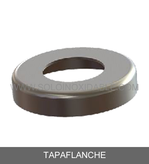 tapaflanche de acero inoxidable