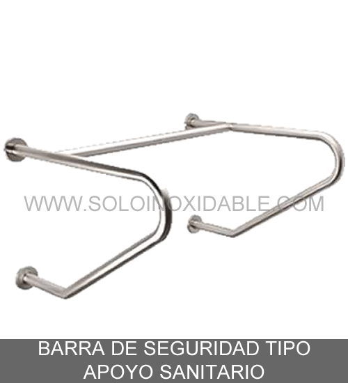 barra para discapacitados tipo apoyo sanitario