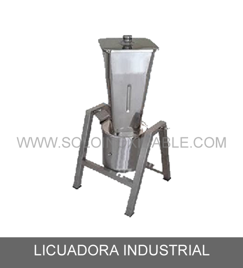 licuadora industrial de acero inoxidable