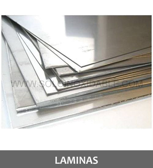 lamina de acero inoxidable