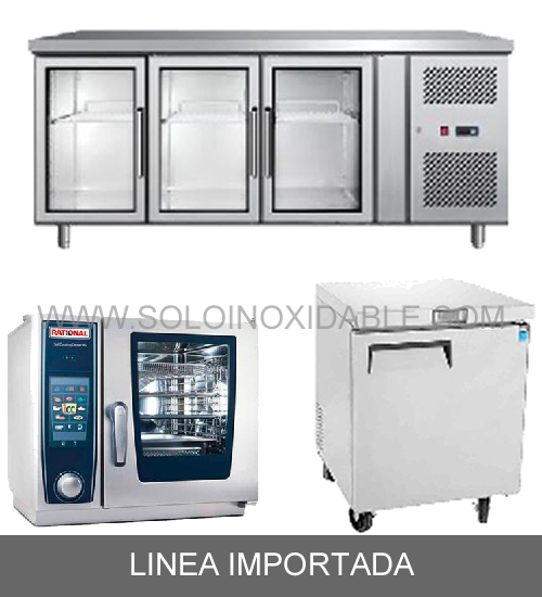 linea importada de acero inoxidable