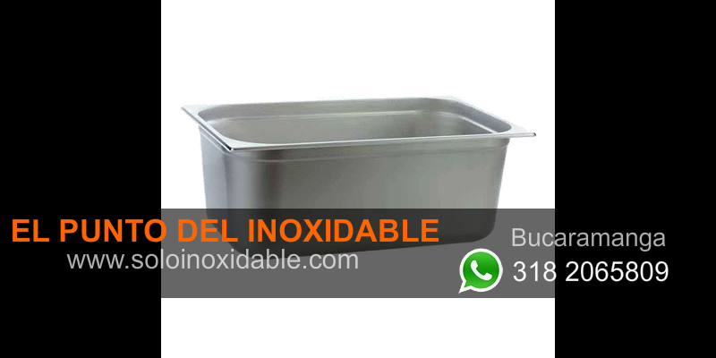 Azafate inoxidable full x 20