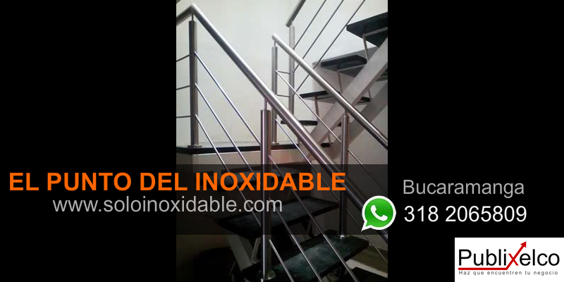 imagen de barandales de acero inoxidable