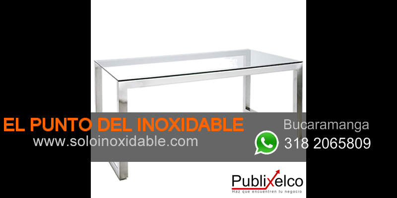 base para comedor en acero inoxidable bucaramanga
