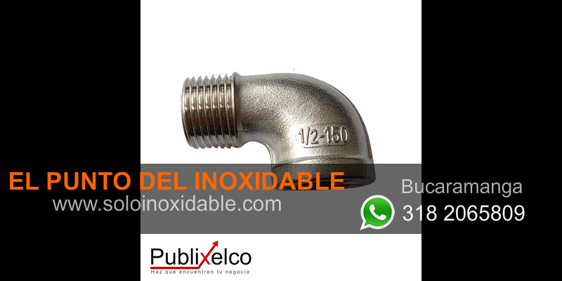 imagen de codo calle de acero inoxidable