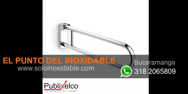 imagen de barra de seguridad de acero inoxidable para baños de discapacitados
