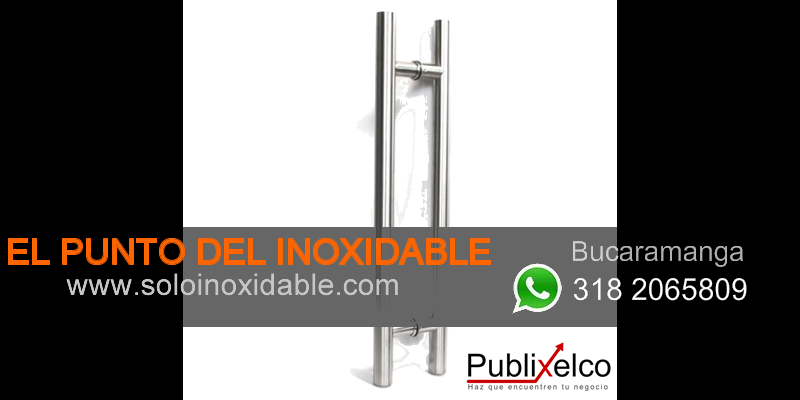 imagen manija de acero inoxidable