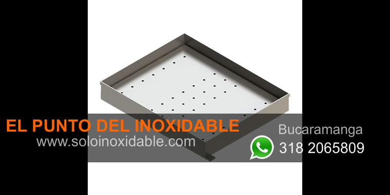pediluvio para desinfeccion de acero inoxidable
