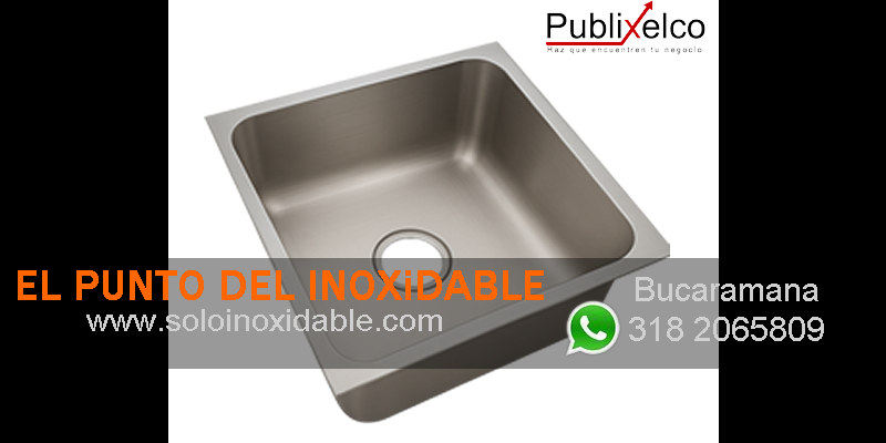 imagen de mesones de cocina de acero inoxidable