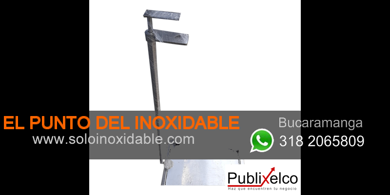imagen punto de desinfeccion de acero inoxidable