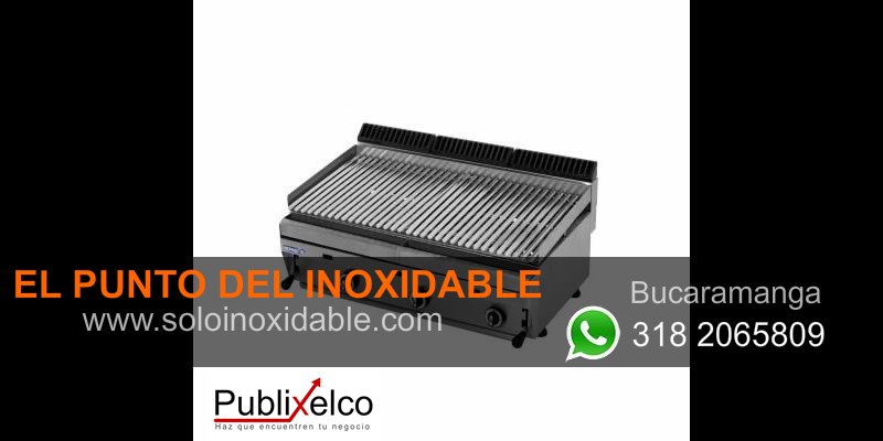 imagen de barbacoa en acero inoxidable