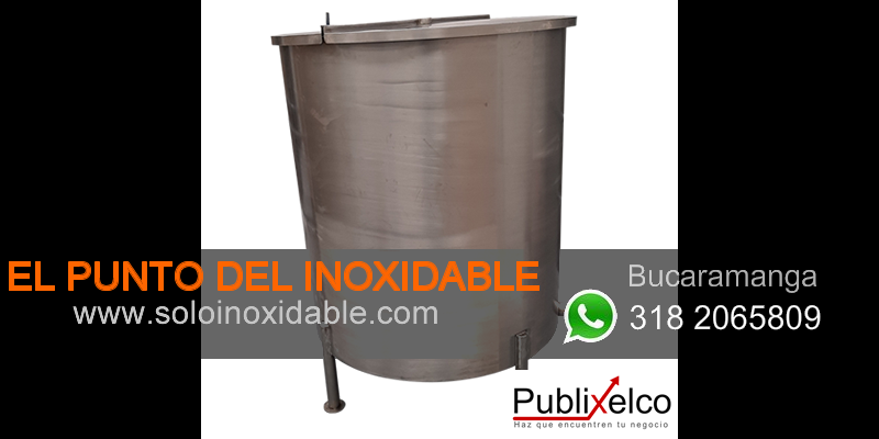 imagen tanque de gel de acero inoxidable