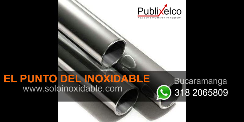 imagen de tubos redondos de acero inoxidable